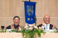 At the 10th anniversary high table dinner on 29 March, Prof. Pai spoke on My Story, from Literature to Culture. The College presented a peach-shaped bun to Prof. Pai to celebrate his 80th birthday.